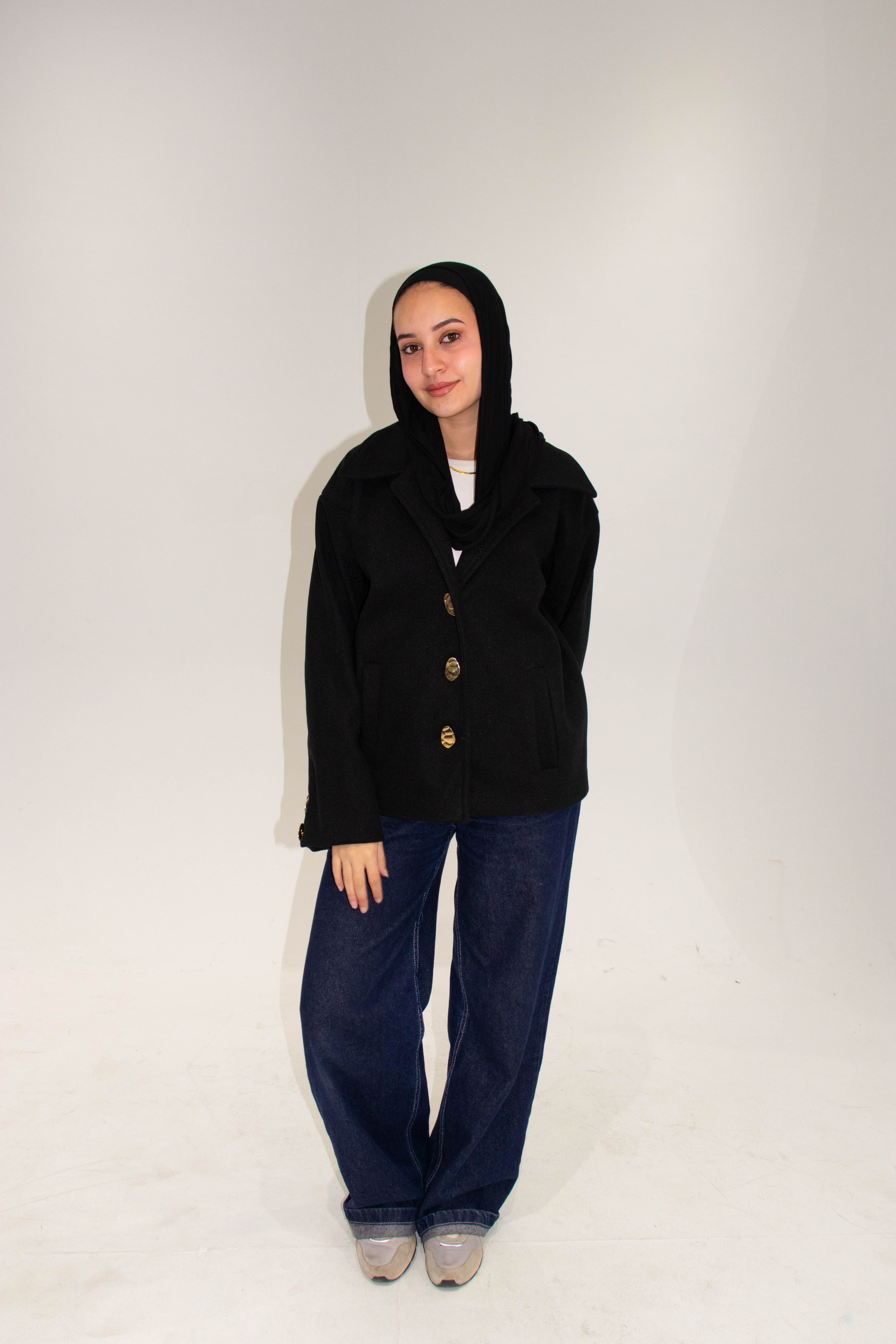 Timeless coat - in black