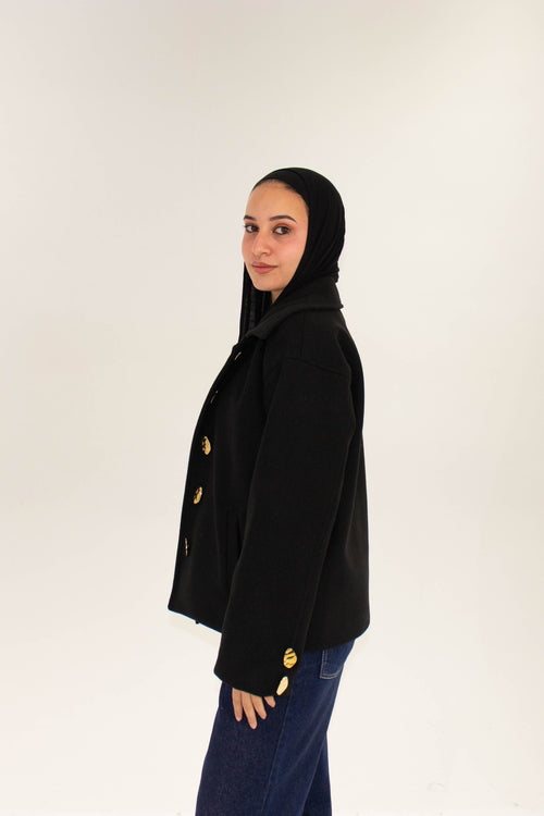 Timeless coat - in black