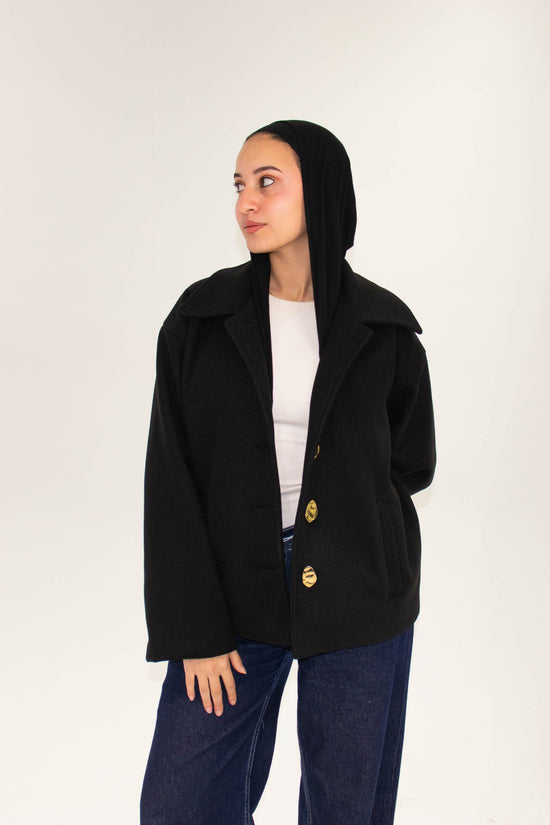 Timeless coat - in black
