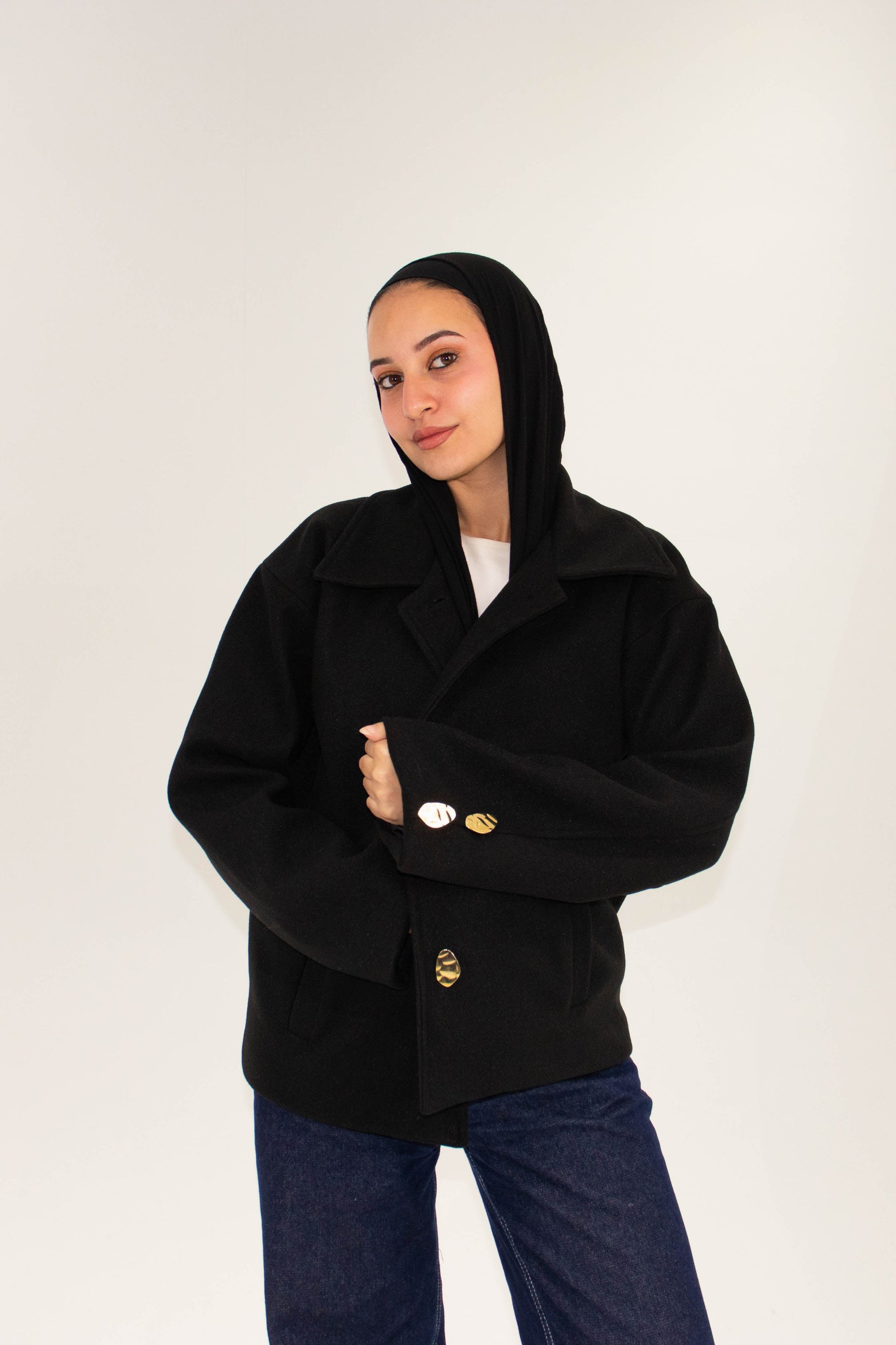 Timeless coat - in black